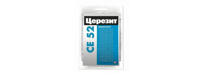 Ceresit CE 52 Silver Dust - затирка для прочных и выразительных швов