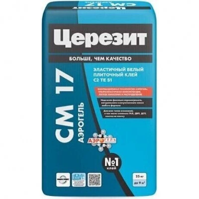 Церезит CM 17 Аэрогель белый, 25 кг
