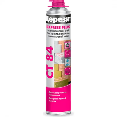 ЦЕРЕЗИТ CT 84 Express Plus, клей для теплоизоляции, 0,85 л