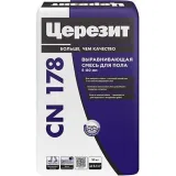 Церезит CN178 выравнивающая смесь для стяжек 25 кг