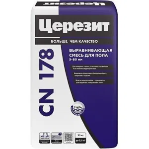 Церезит CN178 010168 выравнивающая смесь для стяжек 25 кг (CERESIT) Церезит CN178 010168 выравнивающая смесь для стяжек 25 кг (CERESIT)