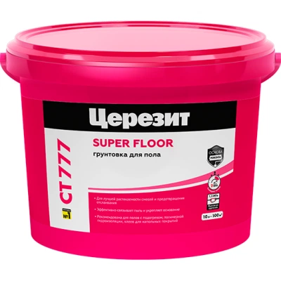 ЦЕРЕЗИТ CT 777 Super Floor, грунтовка для пола, 10 л