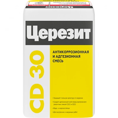 Церезит CD 30, антикоррозионная смесь для арматуры, 15 кг